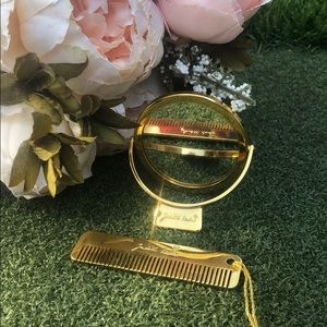 Judith Lieber Comb and Mirror